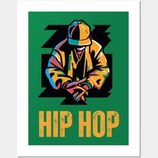 Hip Hop Geometric Posters and Art